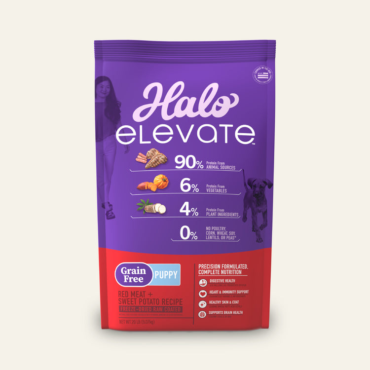 Elevate Grain Free Red Meat Recipe Dry Puppy Food