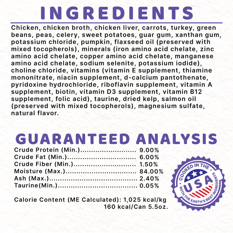 Grain Free Chicken, Salmon, and Turkey Indoor Adult Wet Cat Food Variety Pack, 5.5 oz can (case of 12)