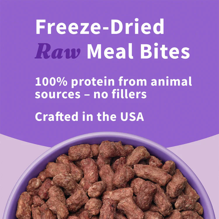 Freeze-Dried Raw Meal Bites Protein 4 Pack