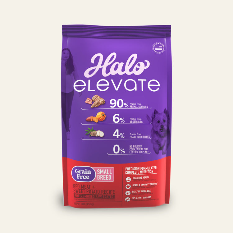 Elevate Grain Free Red Meat Recipe Small Breed Dry Dog Food