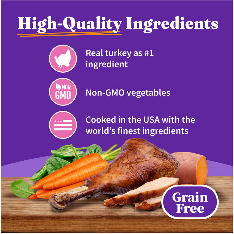 Grain Free Turkey Recipe Pâté Indoor Adult Wet Cat Food, 5.5 oz can (case of 12)