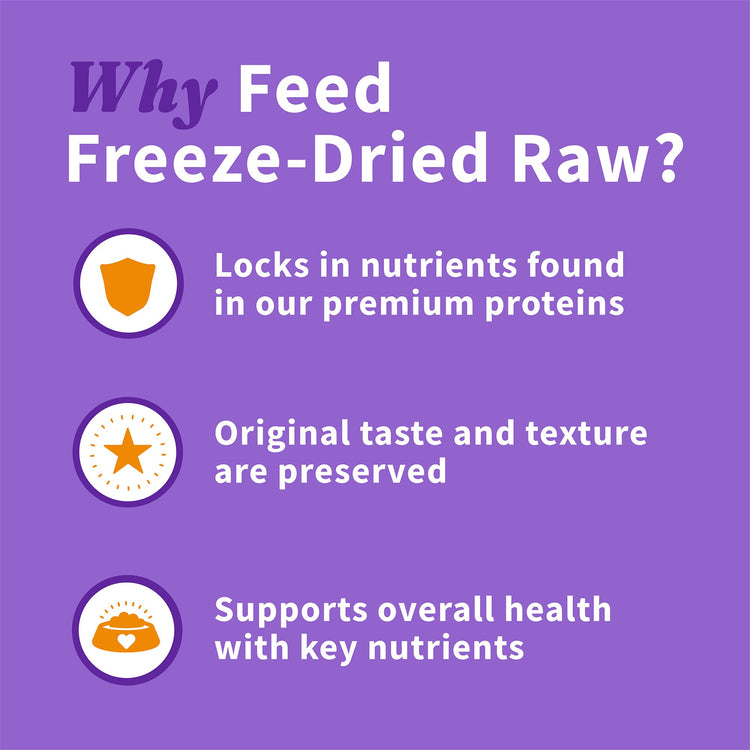 Freeze-Dried Raw Rabbit Dog Treats 3 Pack