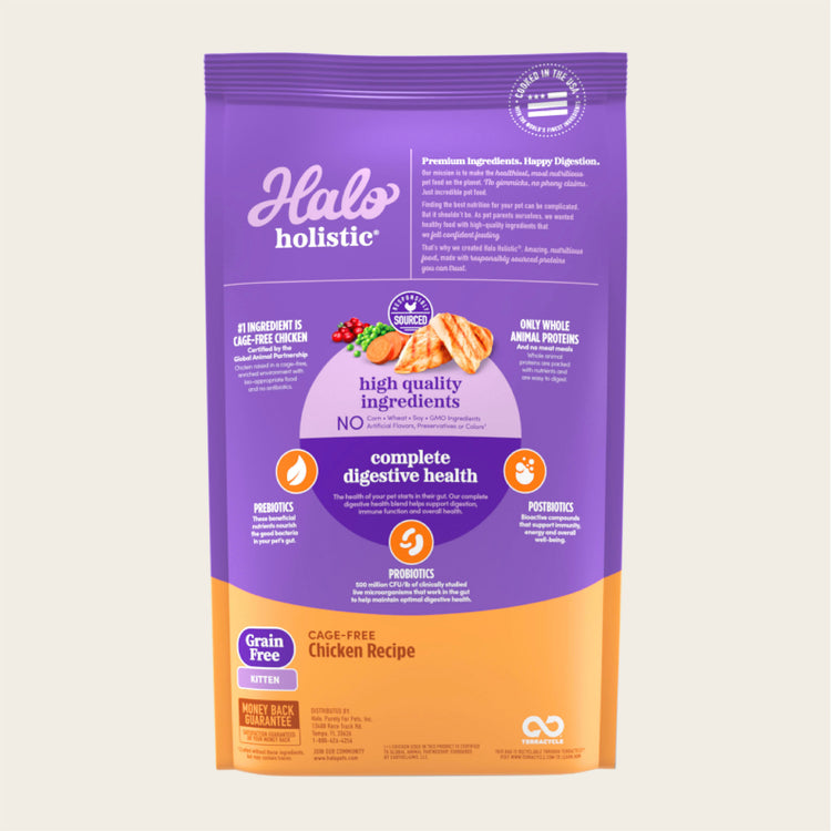 Holistic Cage-Free Chicken Kitten Food