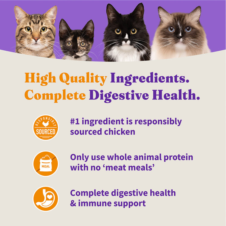 Holistic® Adult Cat Healthy Grains Cage-Free Chicken Recipe