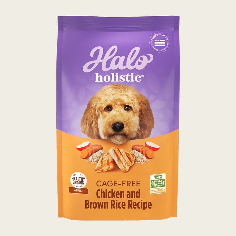 Holistic Cage-Free Chicken & Brown Rice Dog Food