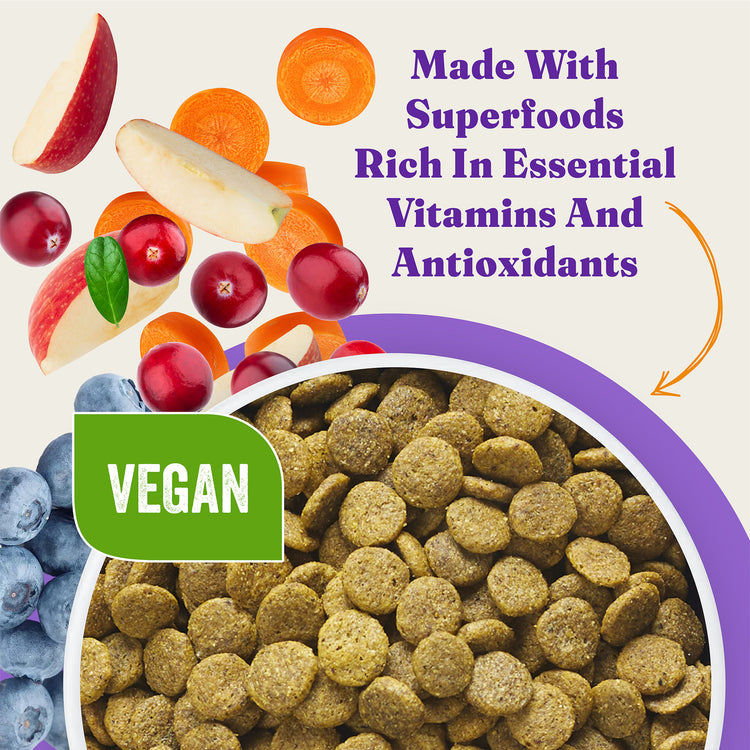 Holistic Vegan Plant-Based with Superfoods Recipe Adult Dry Dog Food