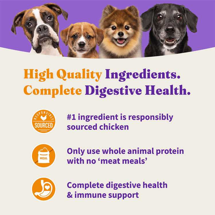 Holistic Grain Free Cage-Free Chicken & Sweet Potato Recipe Small Breed Dry Dog Food