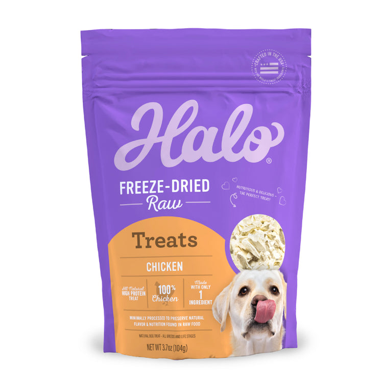 Halo Freeze-Dried Chicken Dog Treats