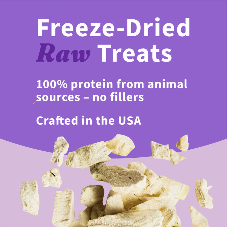 Freeze-Dried Raw Chicken Dog Treats 3.7 oz