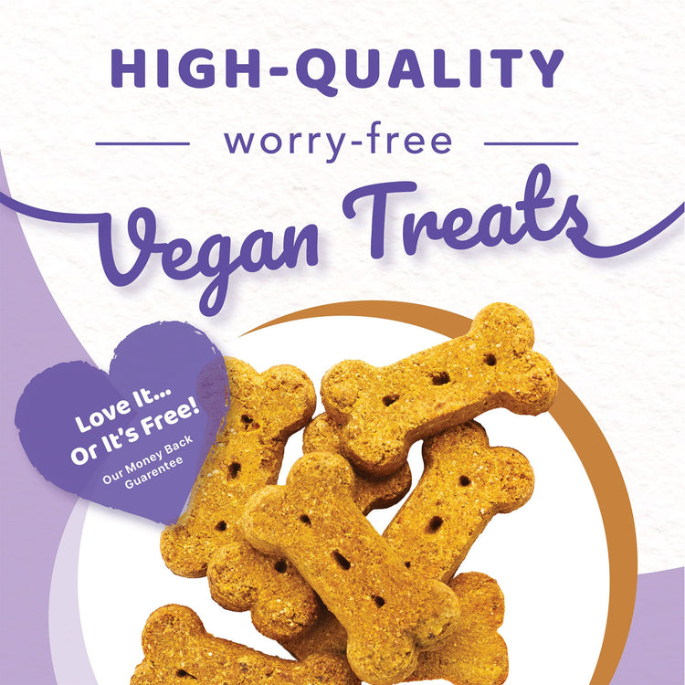Halo Holistic Healthsome® Garden of Vegan® Peanut n’ Pumpkin 3 Pack Dog Biscuit Treats, 8 oz bag