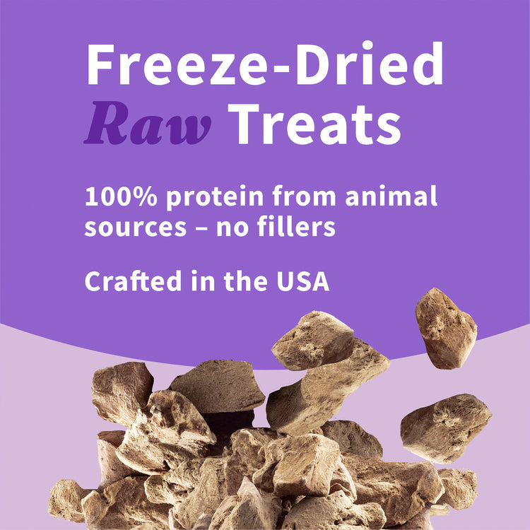 Freeze-Dried Raw Beef Liver Dog Treats 3 oz