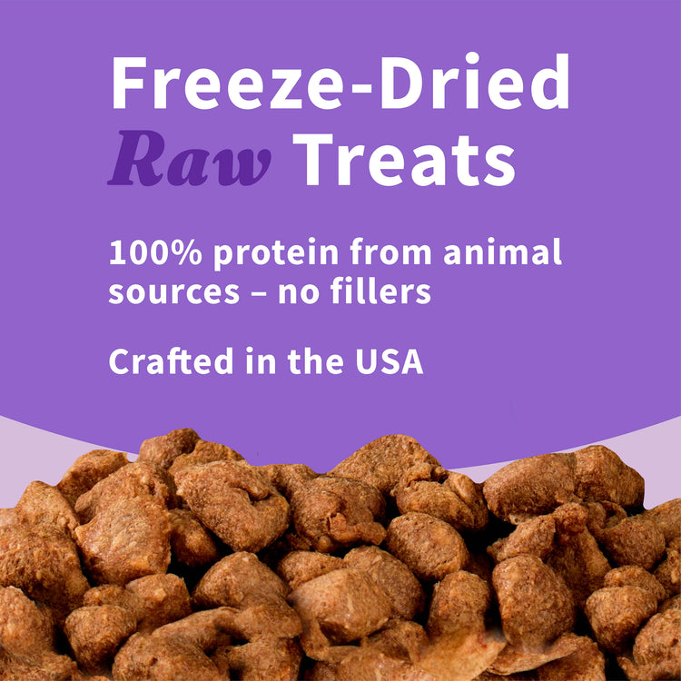 Freeze-Dried Raw Turkey Dog Treats 2.5 oz