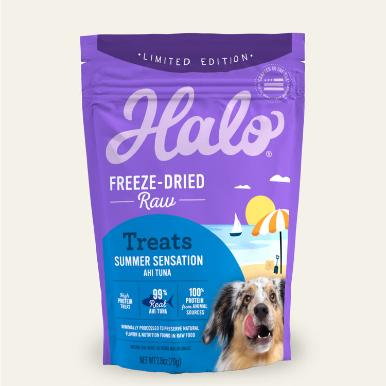 Freeze-Dried Raw Ahi Tuna Dog Treats 2.8 oz