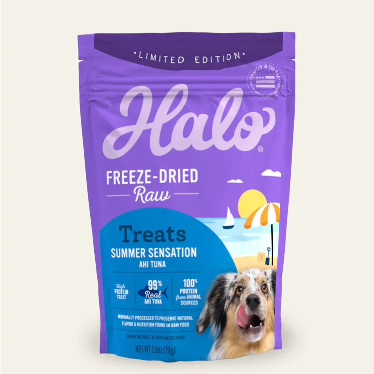 Halo® Freeze-Dried Raw Ahi Tuna Treat 3 Pack