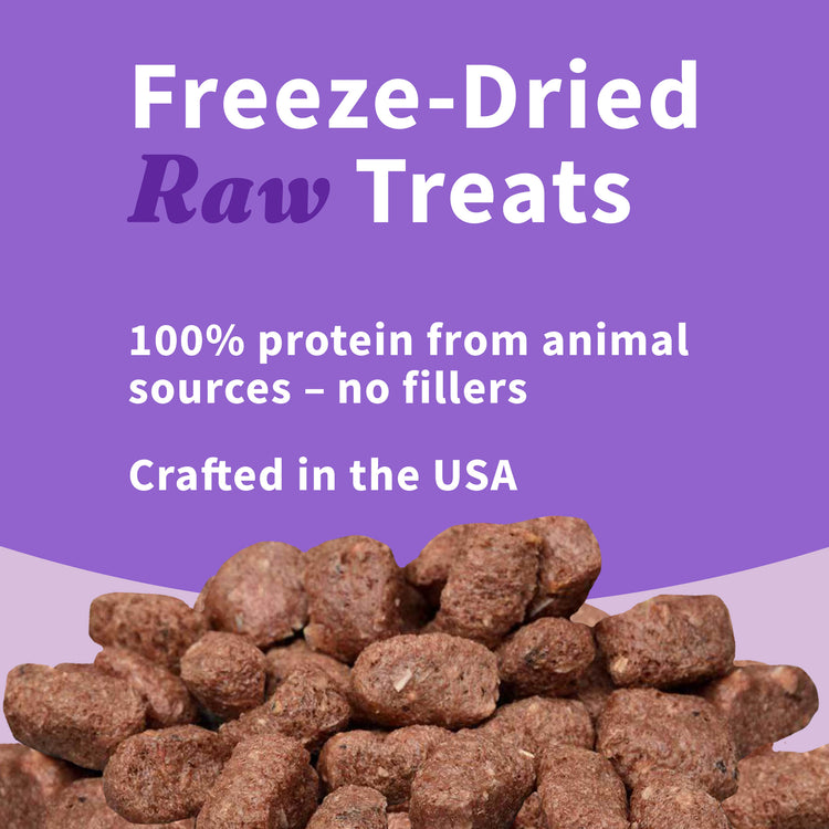 Freeze-Dried Raw Ahi Tuna Dog Treats 2.8 oz