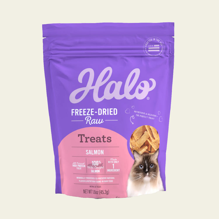 Halo Freeze-Dried Salmon 3 Pack Cat Treats