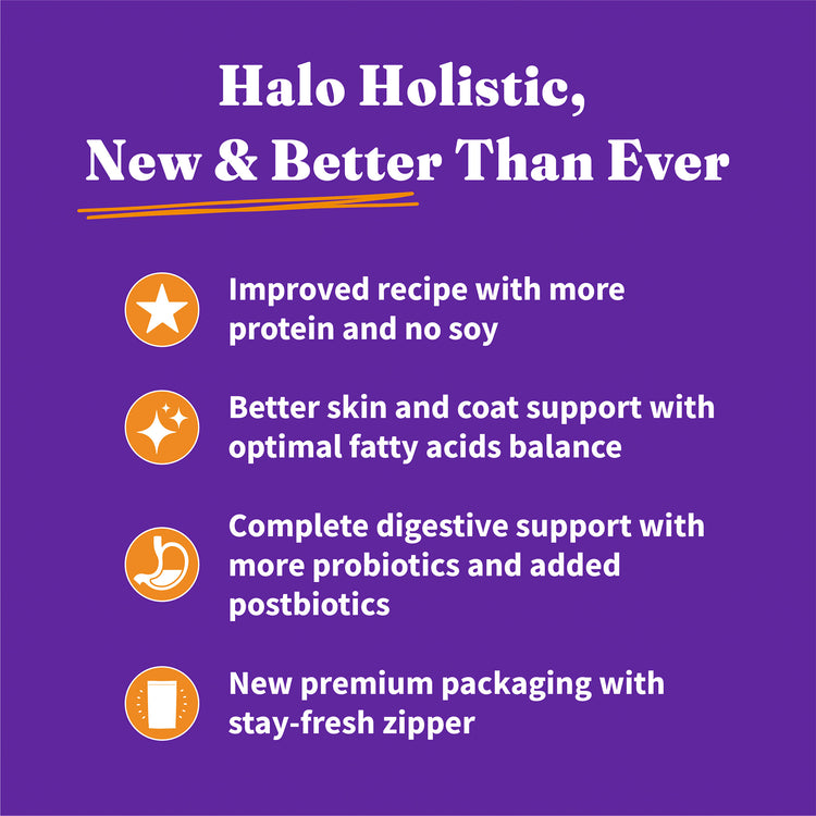 Holistic® Cage-Free Chicken & Sweet Potato Senior Dog Food