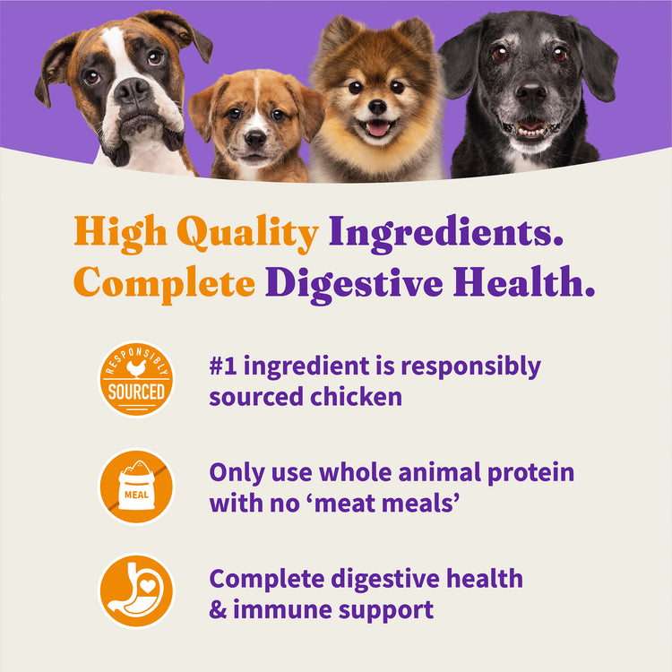 Holistic® Cage-Free Chicken & Sweet Potato Senior Dog Food